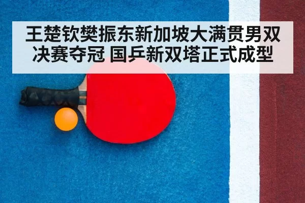 王楚钦樊振东新加坡大满贯男双决赛夺冠 国乒新双塔正式成型